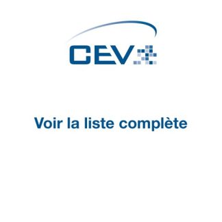 Complete list of cabinets and accessories