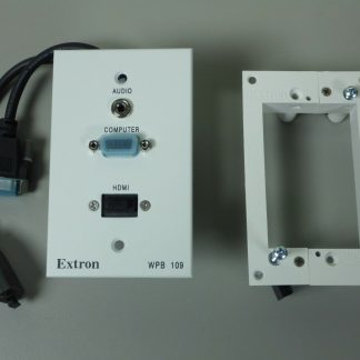 Plaque murale - WPB à un gang pour HDMI 34.00$